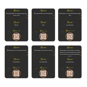 Quran Quiz Cards for friends and family - includes own app (Theme: History)